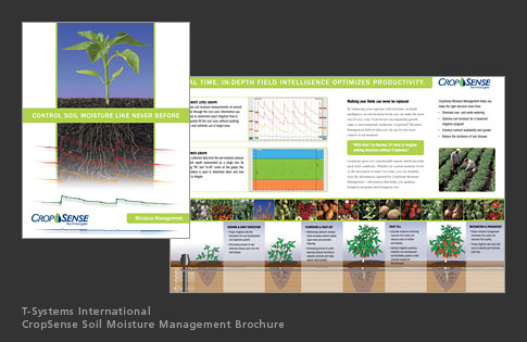 T-Systems International CropSense Soil Moisture Management Brochure