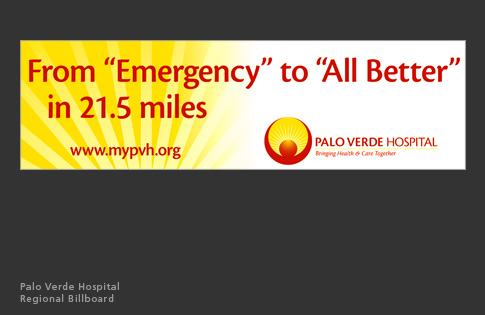 Palo Verde Hospital Regional Billboard