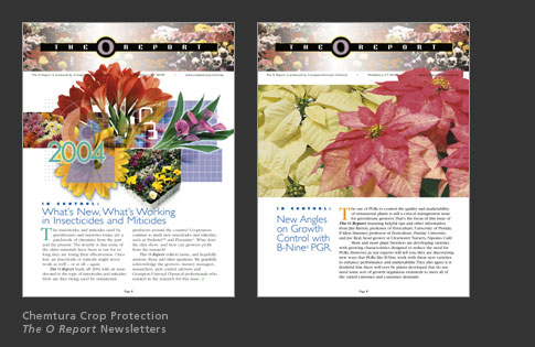 Chemtura Crop Protection - The O Report Newsletters