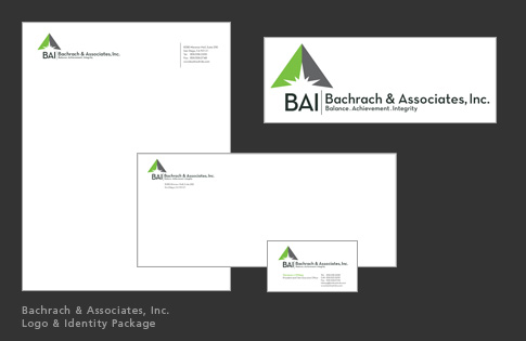 Bachrach & Associates, Inc.  Logo & Identity Package