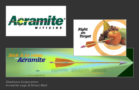 Chemtura Corporation - Acramite Logo & Direct Mail