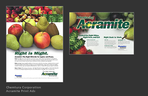 Chemtura Corporation - Acramite Print Ads