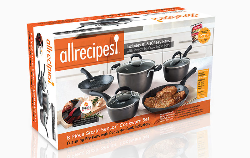 Allrecipes Packaging Design